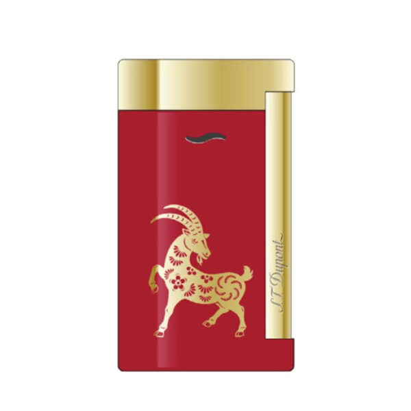DUPONT Slim 7 Shiny Red Lacque CNY Goat