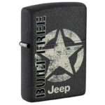 Zippo Preto Craquelado cor Jeep 60007941