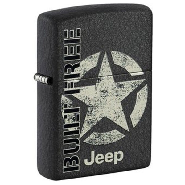 Zippo Preto Craquelado cor Jeep 60007941