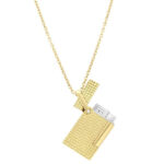 DUPONT Lighter Necklace Golden