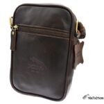Bolsa Portland Jaguar Couro Marrom Texas Z026