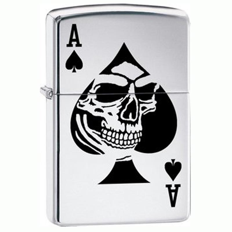 Ace-of-Spade-Skull-60005772 ZIPPO "Ace of Spade Skull" 60005772 - Image 1