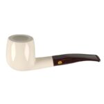 Altinay Block Meerschaum Pipe Extra Large smooth Bent