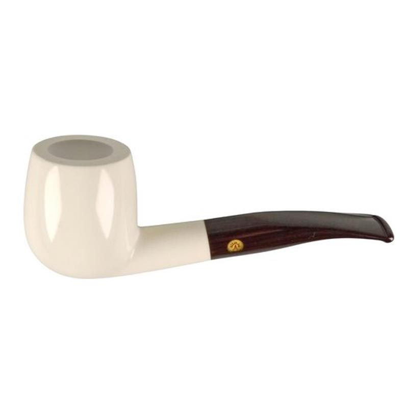 Altinay-Block-Meerschaum-Pipe-Extra-Large-smooth-Bent Altinay Block Meerschaum Pipe Extra Large smooth Bent - Image 1