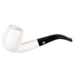 Altinay Block Meerschaum Pipe Large smooth Bent