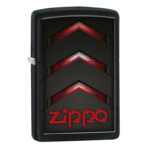 ZIPPO Metallic Red Design