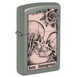 ZIPPO Sálvia cor  "Os Amantes" 60006544