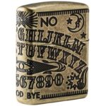 ZIPPO Brass Antique Armor Case Ouija Board 60004897 - Image 3