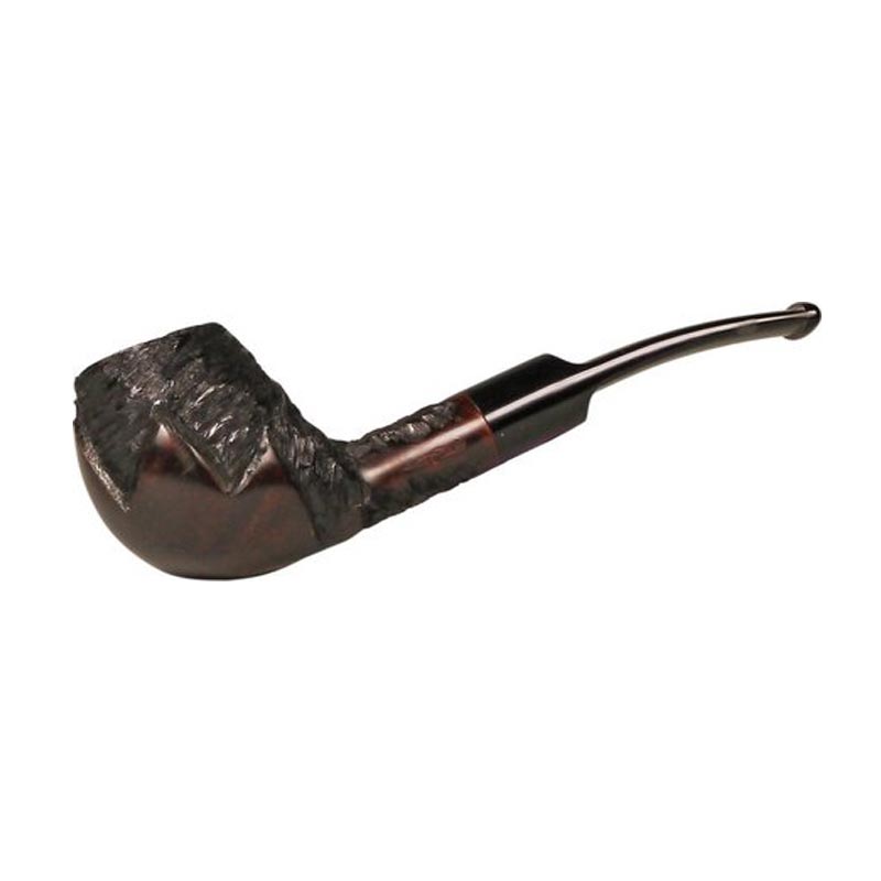 Pipe-JEAN-CLAUDE-Flower-rusticated_ Pipe JEAN CLAUDE "Flower"Rusticated Black Dark - Image 1