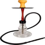 Kit 42cm Shisha "Dila" alumínio Red
