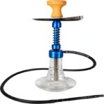 Shisha "Miray" transparent, Aluminium 47 cm