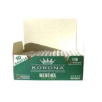 Tubos KORONA MENTHOL 110