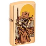 ZIPPO color Wild West Skeleton 60006579