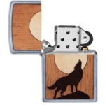 ZIPPO Wood Emblem How. Wolf Beidseitig 60004939 - Image 2