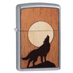 ZIPPO Wood Emblem How. Wolf Beidseitig 60004939