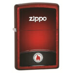 Zippo Red and Black Design