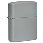 ZIPPO Flat Grey mit Logo 60005760
