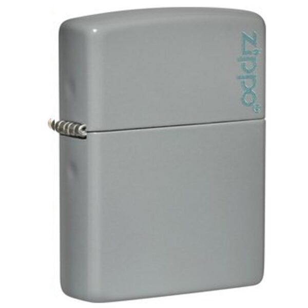 ZIPPO Flat Grey mit Logo 60005760