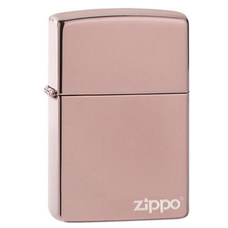 ZIPPO-Rose-Gold-poliert-Zippo-Logo-60005213 ZIPPO Rose Gold poliert Logo 60005213 - Image 1