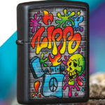 ZIPPO Black Color Street Art 60005925 - Image 2
