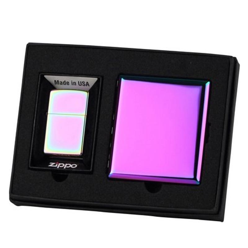 ZIPPO-cigtt.case-Spectrum ZIPPO + Cigtt. Case Spectrum in Gift Set - Image 1