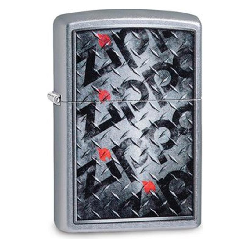ZIPPO-street-chrom-color-Zippo-Logo-Metal-60004585 ZIPPO Logo Metal 60004585 - Image 1