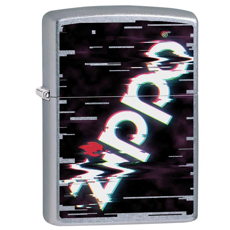 ZIPPO-street-crome-col.-Zippo-Interference-60005357 ZIPPO "Interference" 60005357 - Image 1
