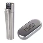 Clipper Large Metal Silver Mate