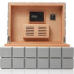 Humidor COLIBRI Desktop "Heritage" Grey 100x