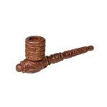 Woodoo Wood pipe brown matte