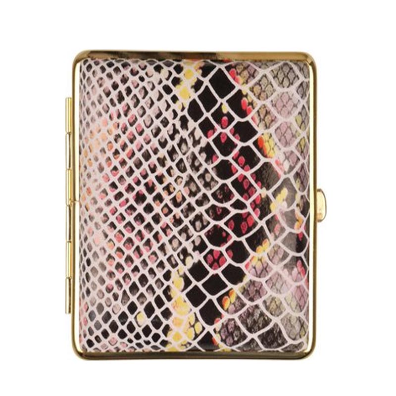 snake-cigarreira-18 Vom Hofe Cigarreira Snake multicolor golden frame 18 cig. - Image 1