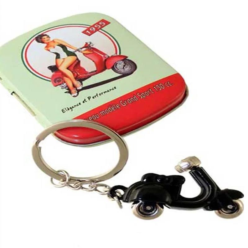 vespa-preta Porta-chaves Vespa Preto - Image 1