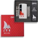 ZIPPO High Pol. Chrome laser col. "600 Million" 60005526 - Image 2